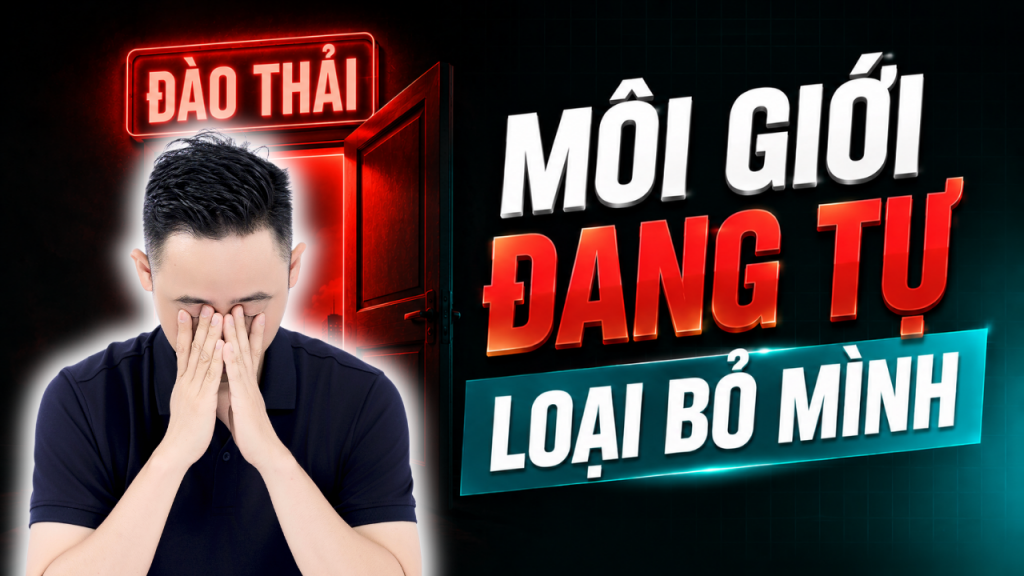 Môi giới bất động sản làm video theo cách cũ và tự đào thải mình
