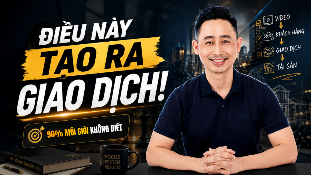 Cách tạo ra giao dịch bất động sản: điều 90% môi giới không biết - Đăng Dương