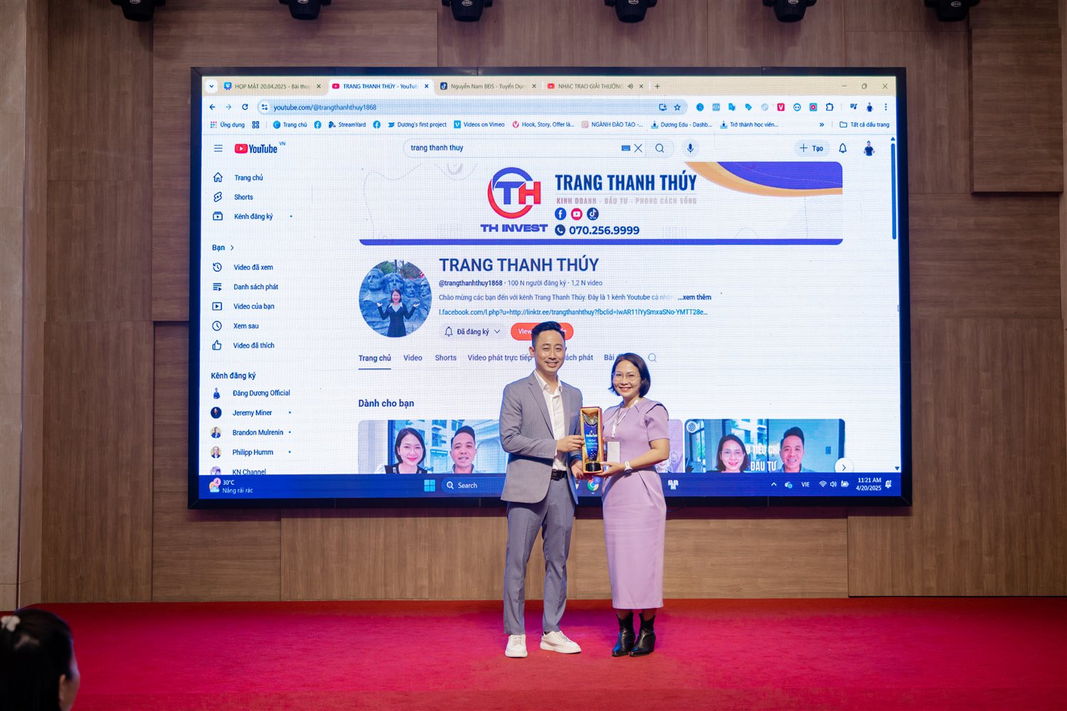 Học viên Trang Thanh Thúy dịch chuyển thị trường để tận dụng lợi thế vị trí địa lý trong nghề môi giới