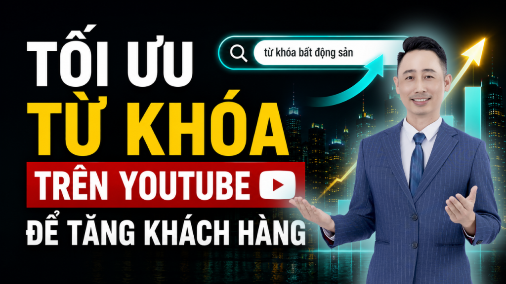 Thumbnail Tối ưu từ khóa YouTube để tăng khách hàng cho môi giới bất động sản - Đăng Dương