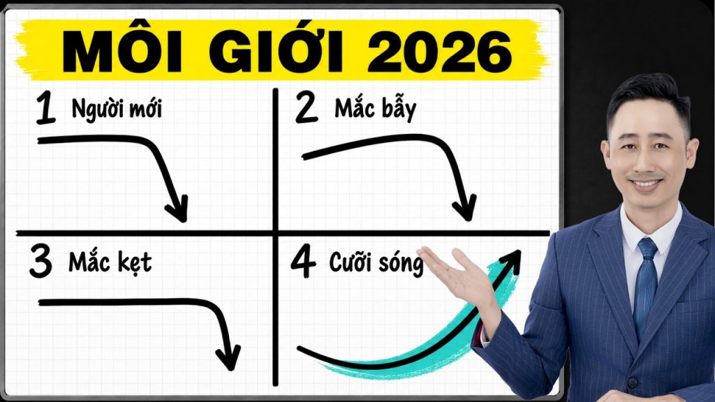 4 nhóm môi giới bất động sản, nhóm cuối cùng ai cũng muốn trở thành