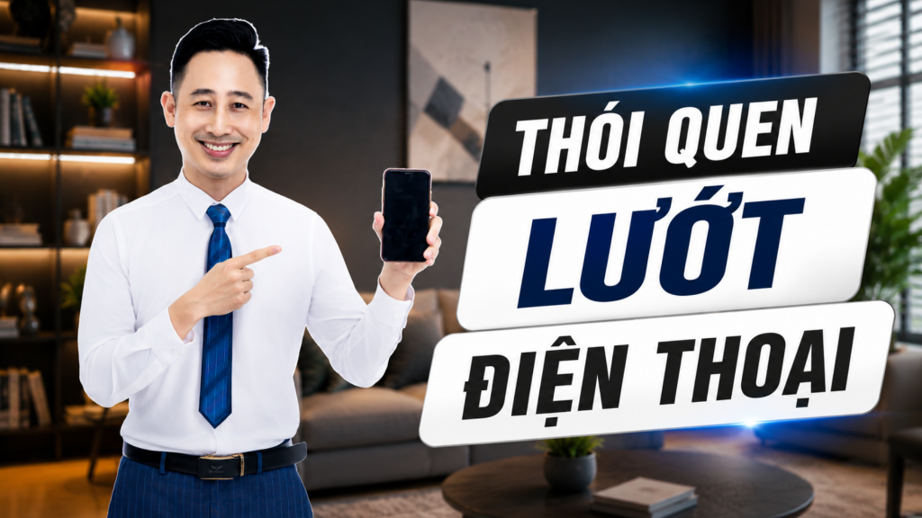 Thói quen lướt điện thoại của môi giới và cách gỡ bỏ — ảnh bìa bài viết