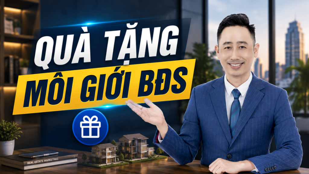 Quà tặng trong nghề môi giới bất động sản nên tặng gì — ảnh bìa bài viết