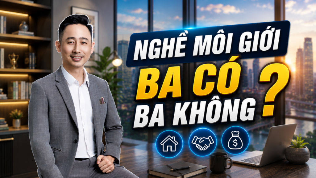 Nghề môi giới bất động sản ba có ba không nghĩa là gì — ảnh bìa bài viết
