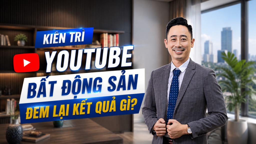 Kiên trì làm youtube bất động sản — ảnh bìa bài viết