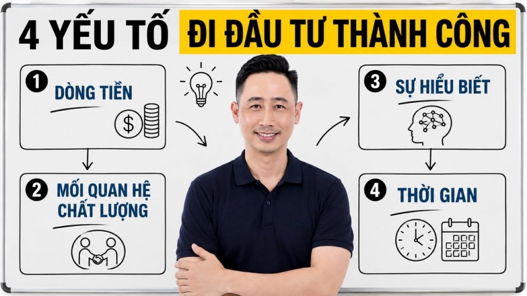 Môi giới bất động sản đi đầu tư thành công nhờ 4 yếu tố — Đăng Dương