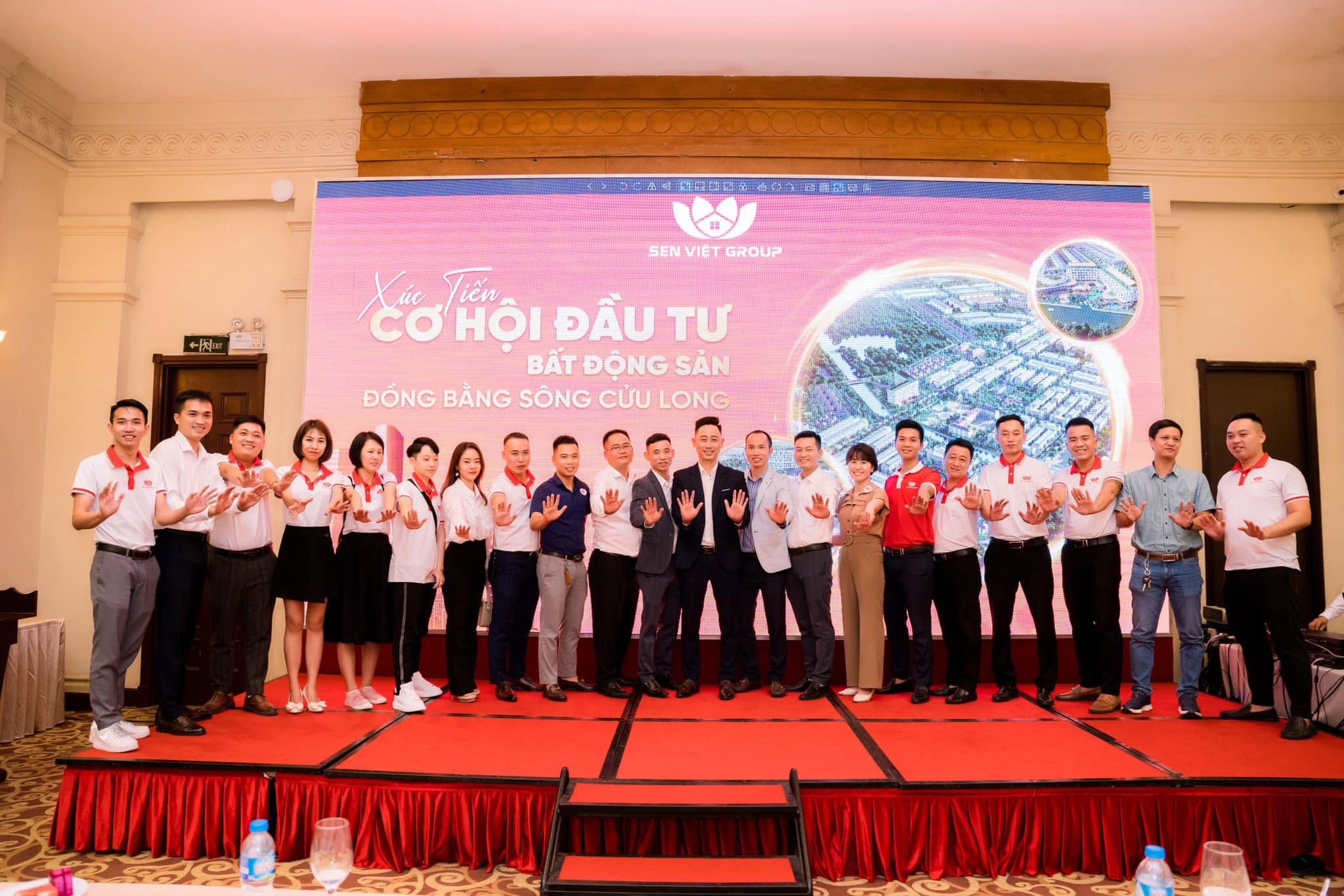 Đăng Dương cùng các môi giới tham dự sự kiện xúc tiến cơ hội đầu tư bất động sản Đồng bằng sông Cửu Long