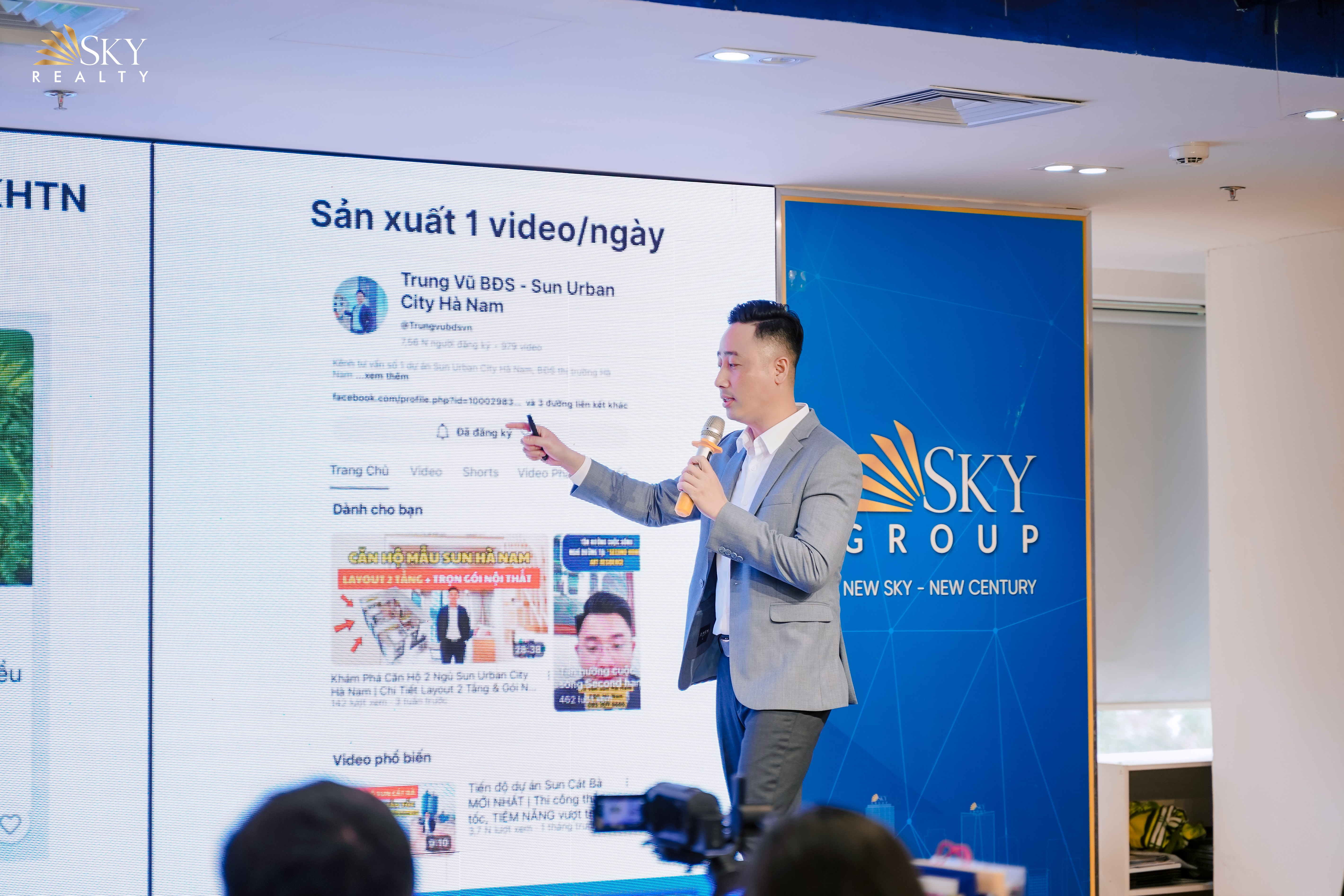 Buổi đào tạo môi giới bất động sản về cách đọc nhu cầu tìm kiếm của khách hàng trên mạng
