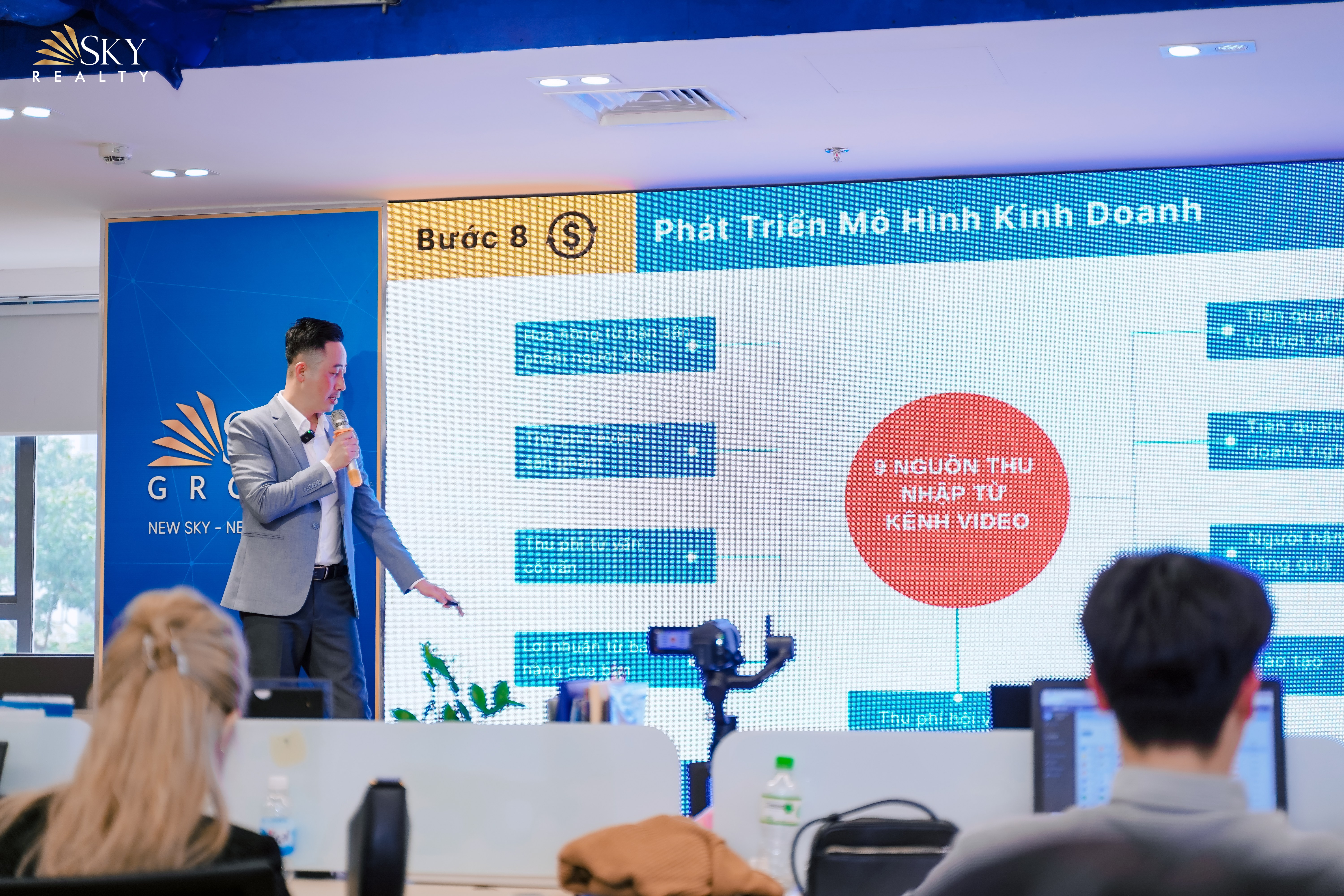 Đăng Dương hướng dẫn môi giới chọn sản phẩm phù hợp để livestream bán bất động sản