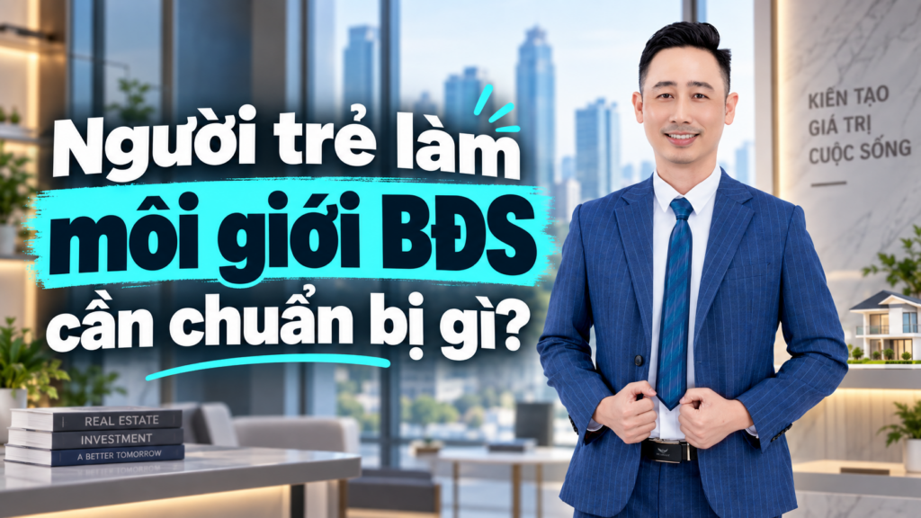 Người trẻ làm môi giới bất động sản, Đăng Dương trao đổi cùng nhóm nhân sự trẻ tại sàn giao dịch