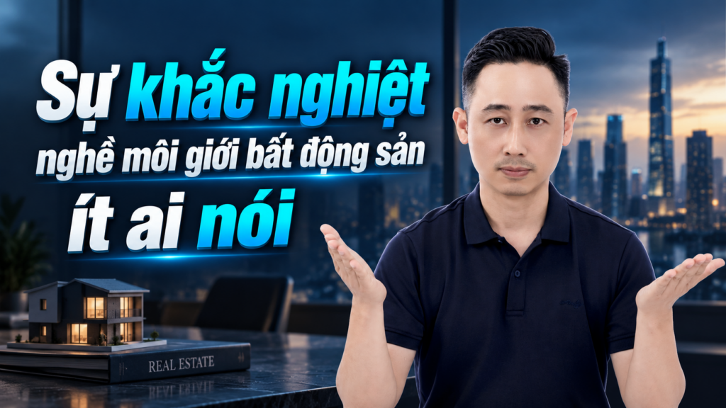 Sự khắc nghiệt của nghề môi giới bất động sản, buổi chia sẻ về những khó khăn thật của nghề