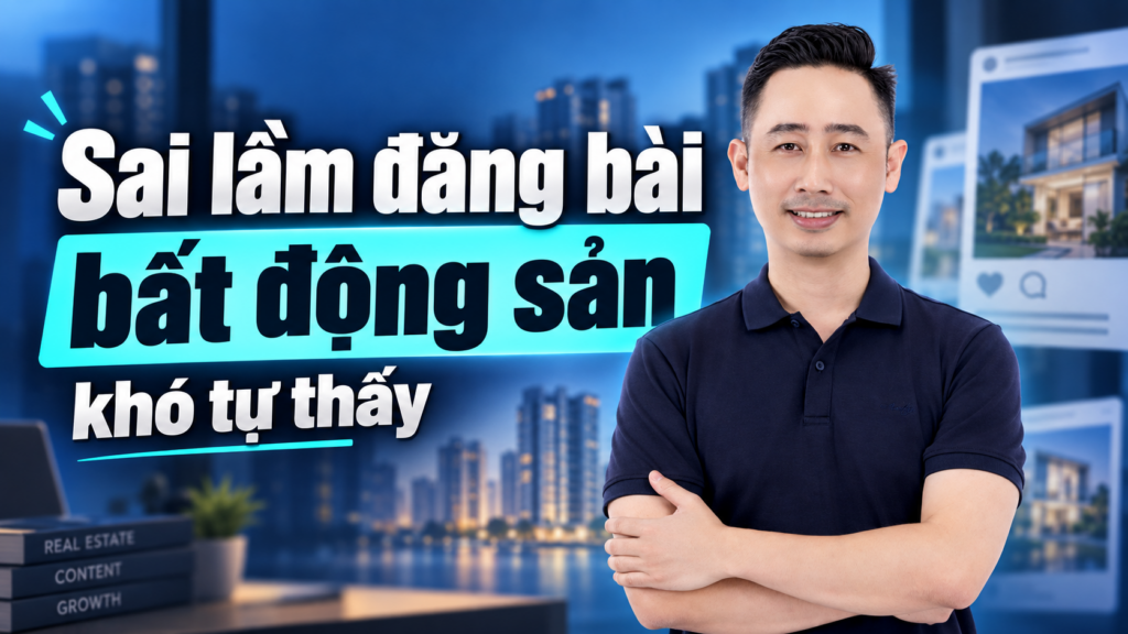 Sai lầm đăng bài bất động sản, buổi chia sẻ về cách rà soát nội dung trên mạng xã hội