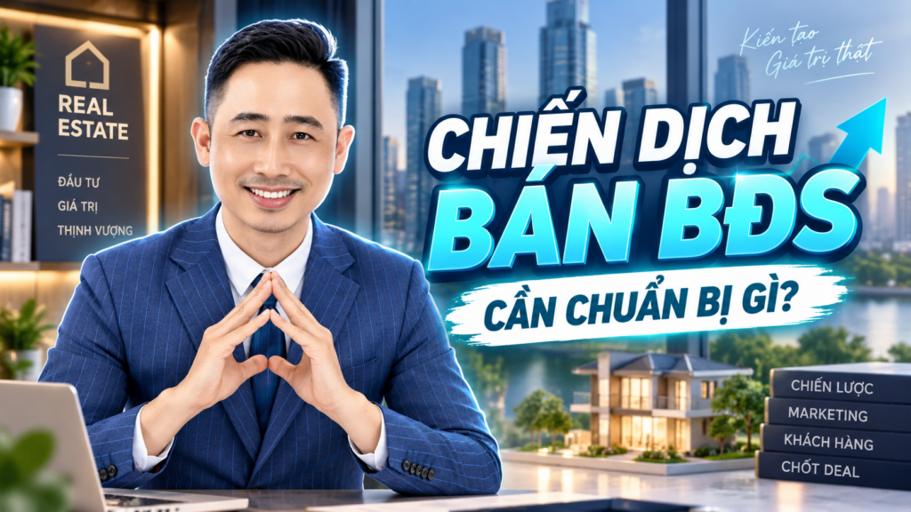 Chiến dịch bán bất động sản, buổi chia sẻ về cách tổ chức một đợt bán có thời hạn