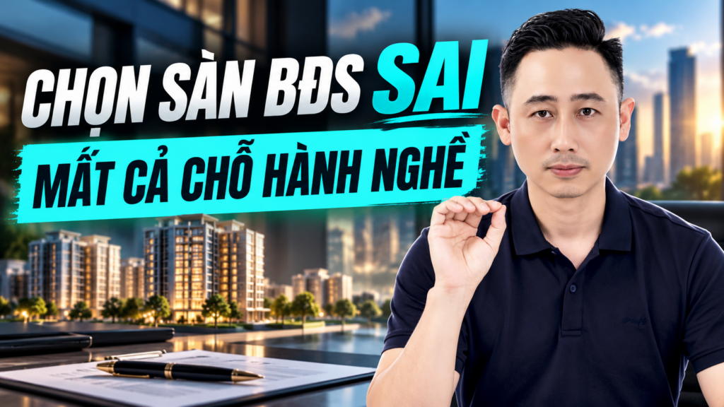 Chọn sàn bất động sản để đầu quân, buổi chia sẻ về cách soi nơi mình làm nghề trước khi gắn bó