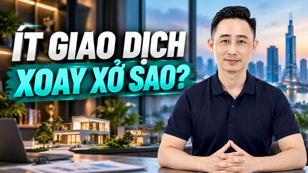 Môi giới bất động sản lúc ít giao dịch, buổi chia sẻ về những việc làm được trong quãng thị trường chậm