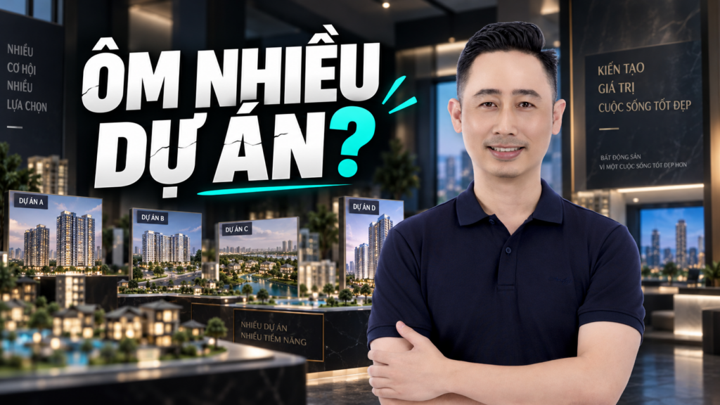Ôm nhiều dự án bất động sản, Đăng Dương chia sẻ cách chọn một dòng hàng chủ lực
