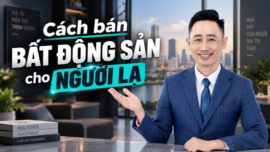 Cách bán bất động sản cho người lạ dù chưa từng gặp mặt