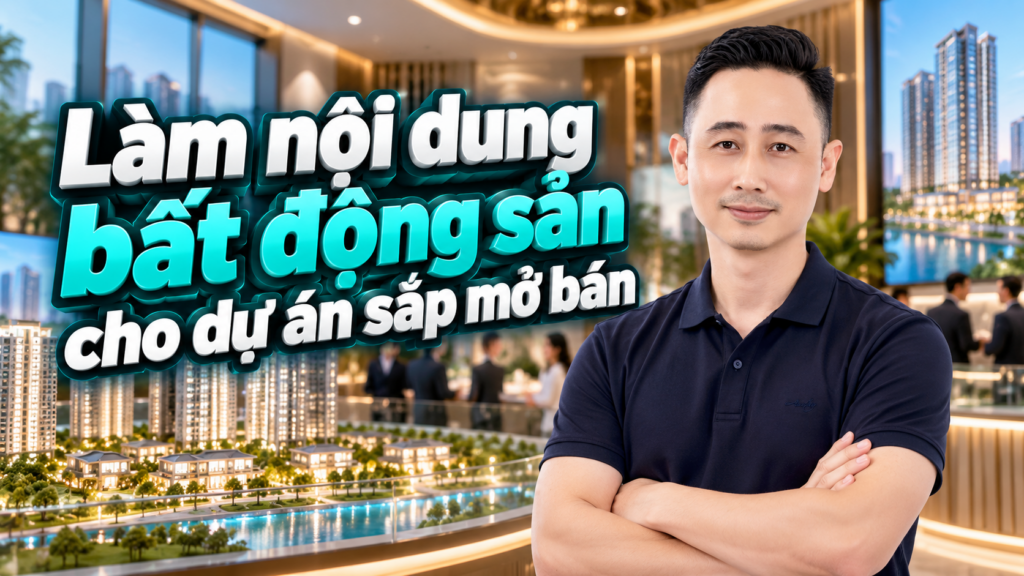 Làm nội dung bất động sản cho dự án sắp mở bán