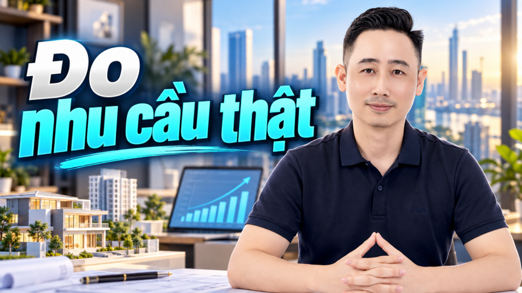 Cách đo nhu cầu thật của một thị trường bất động sản bằng số giao dịch đã công chứng