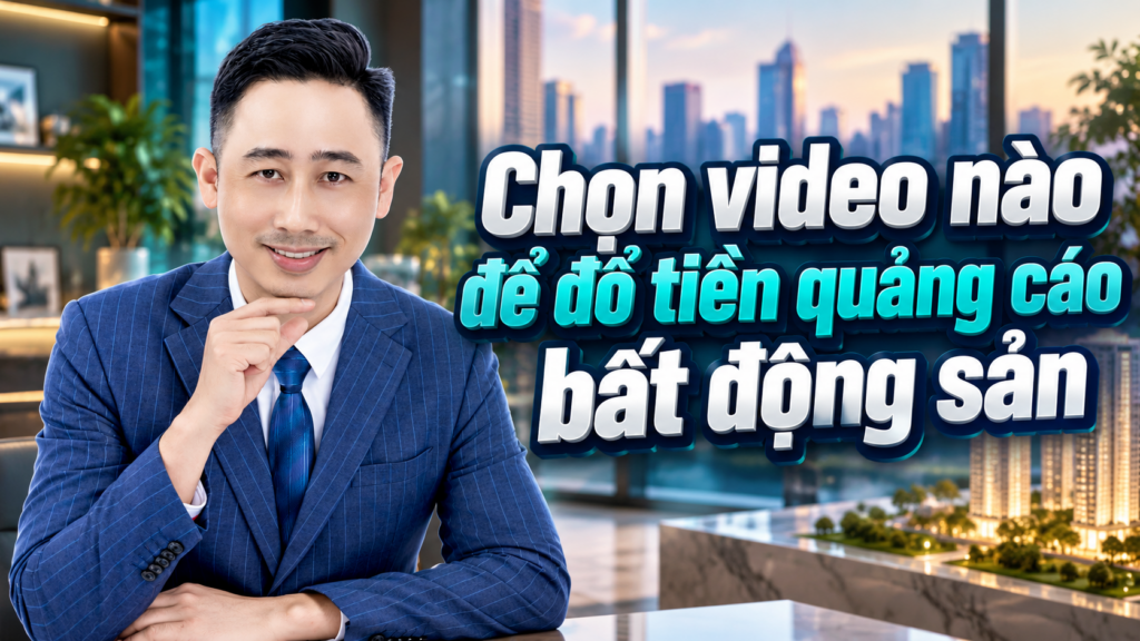 Chọn video nào để đổ tiền quảng cáo bất động sản