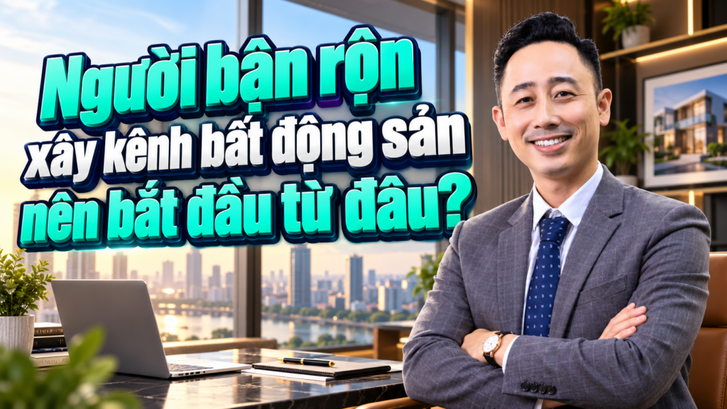 Người bận rộn xây kênh bất động sản nhờ khoá khung giờ cố định