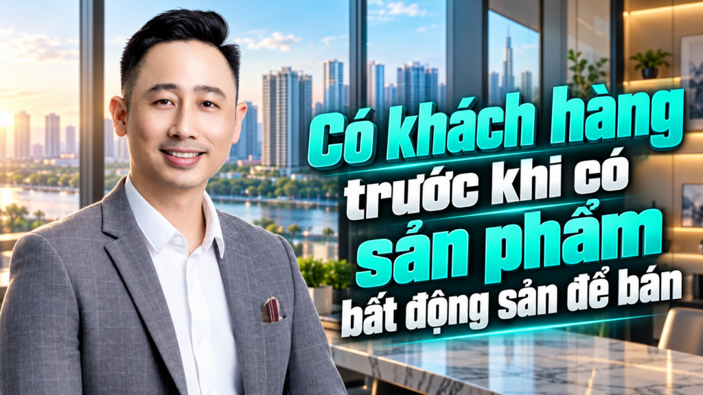 Có khách hàng trước khi có sản phẩm bất động sản để bán