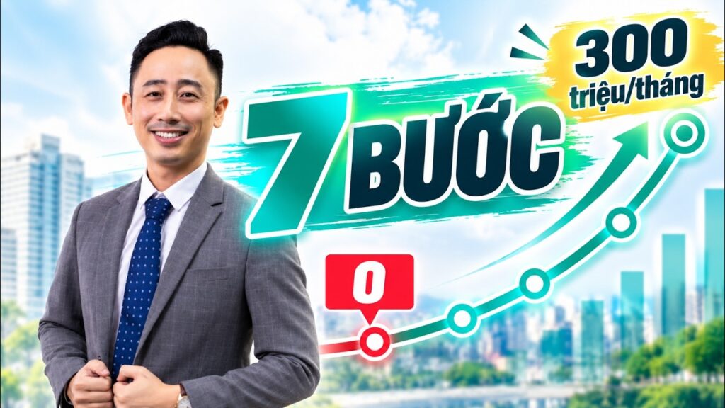 Lộ trình 7 bước xây hệ thống bán hàng bất động sản cho môi giới
